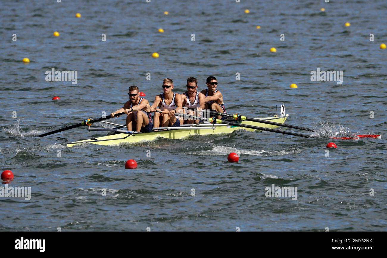 Robin Prendes, Anthony Fahden, Edward King, and Tyler Nase, of United