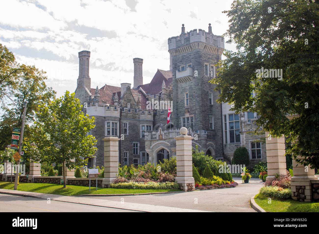Casa Loma, Toronto Stock Photo Alamy