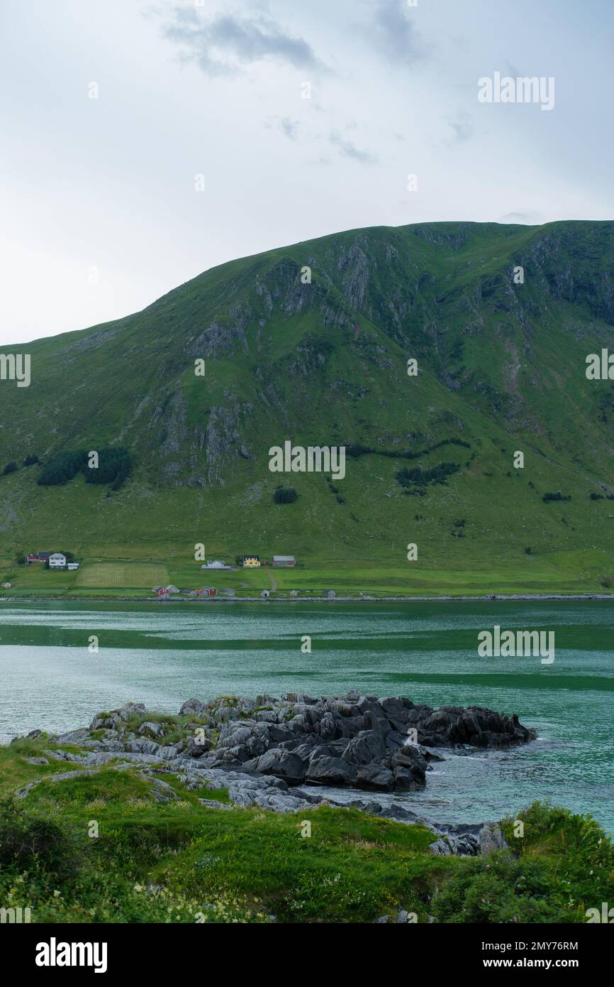 A beautiful natural landscape of Refviksanden Beach Stock Photo - Alamy