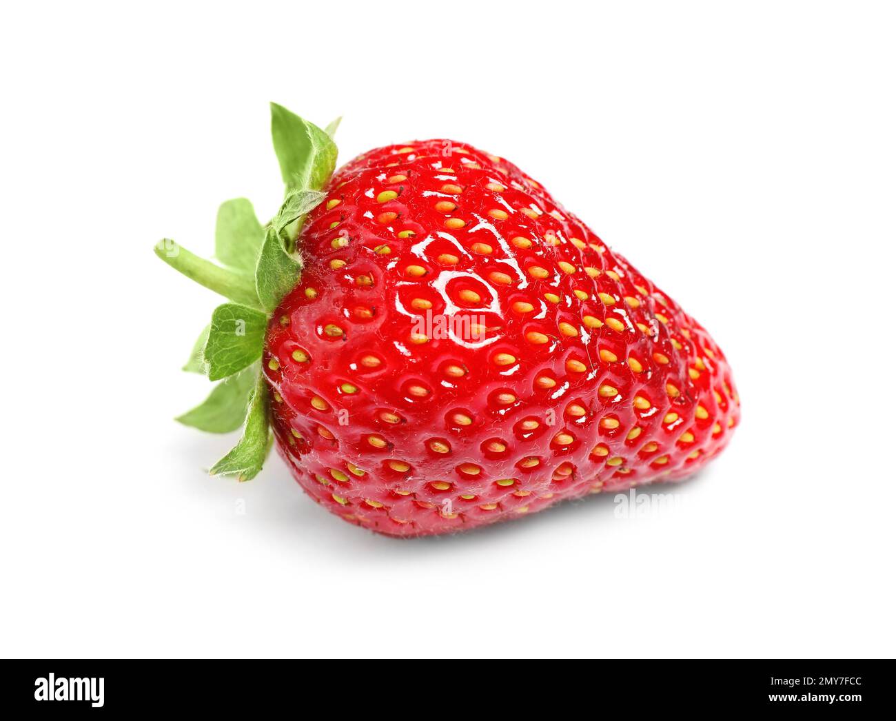 Delicious fresh ripe strawberry isolated on white Stock Photo - Alamy