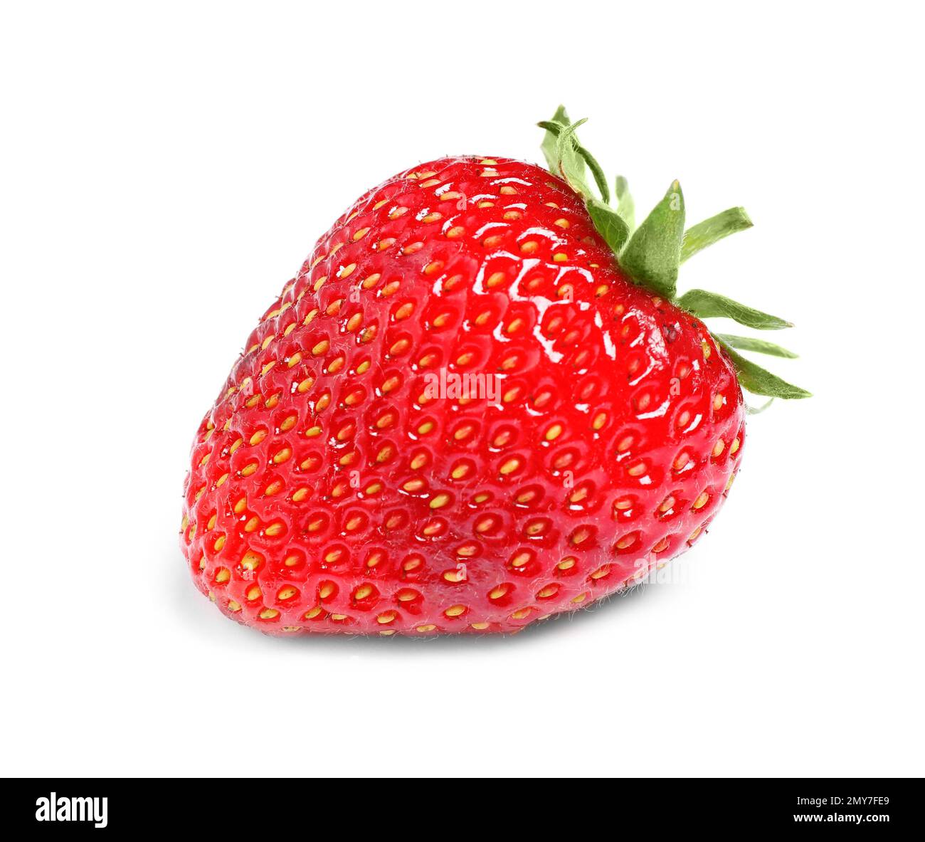 Delicious fresh ripe strawberry isolated on white Stock Photo - Alamy