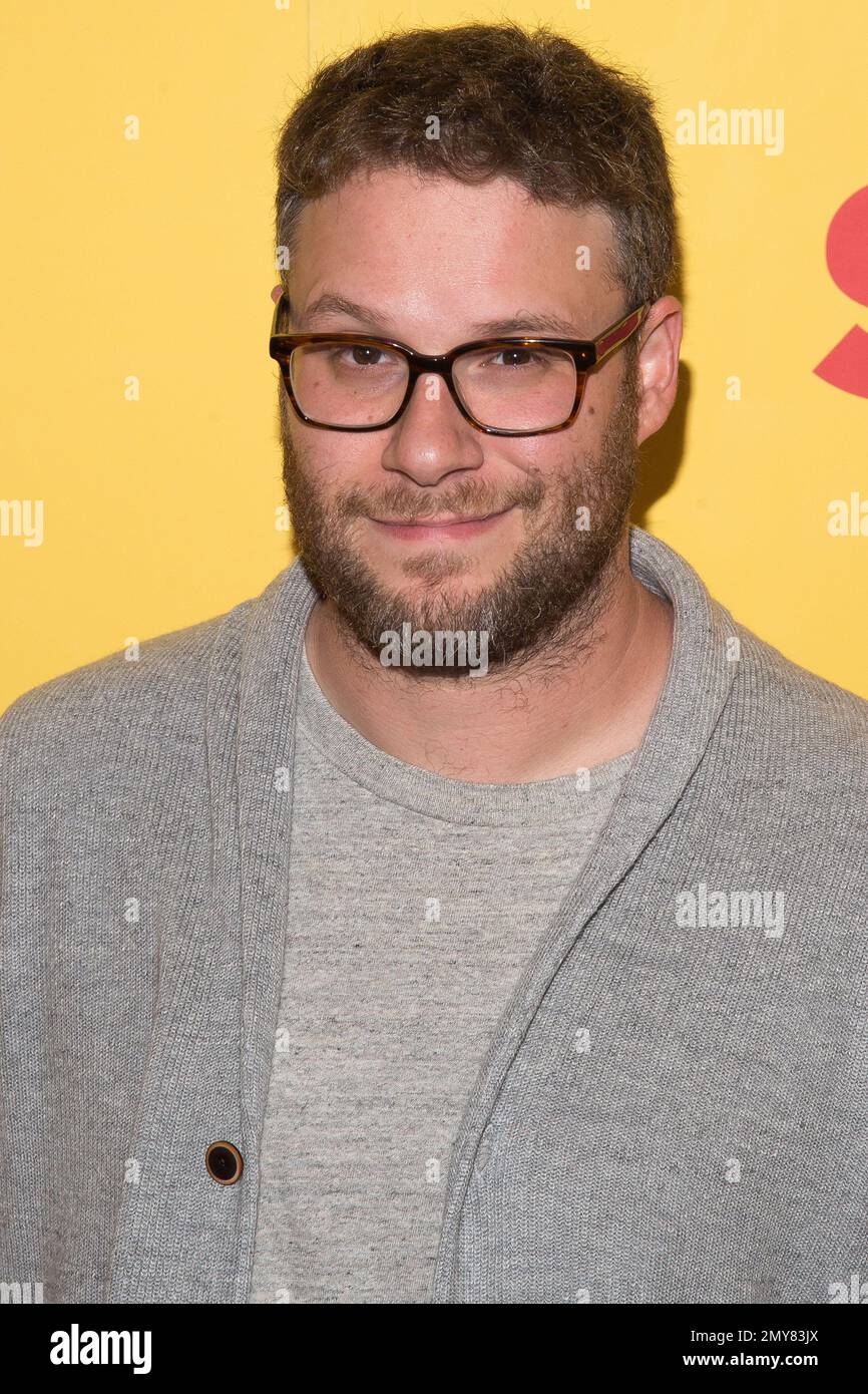 Seth Rogen attends a screening of the animated film "Sausage Party" at ...