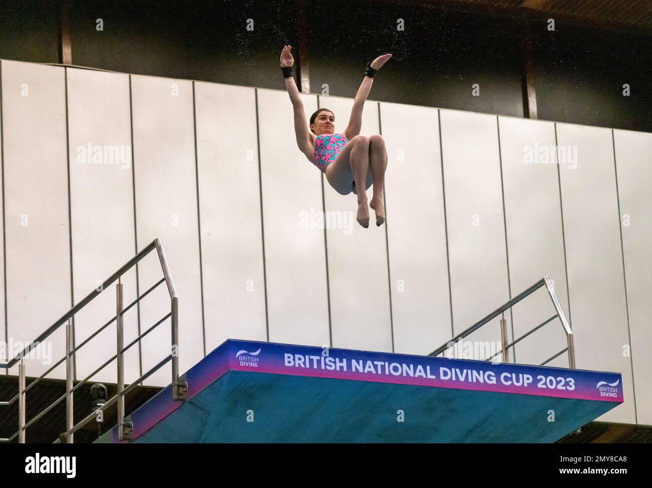 Andrea Spendolini Sirieix in action during the Women’s Platform Final