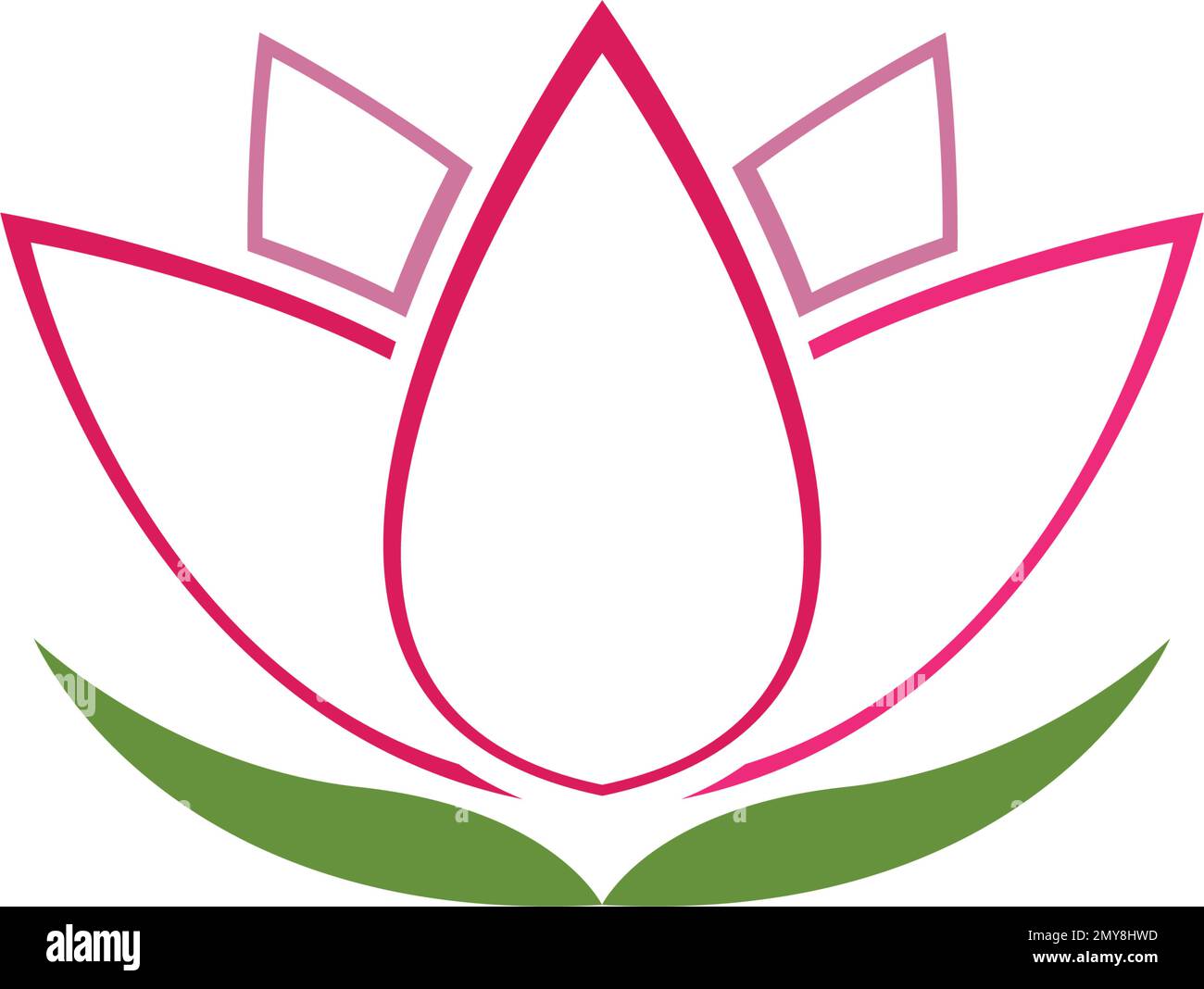 Beauty Lotus flowers logo Template Vector Stock Vector Image & Art - Alamy