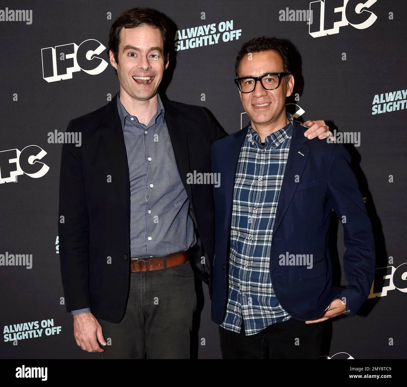 IMAGE DISTRIBUTED FOR IFC - Bill Hader and Fred Armisen attend the 2016 ...