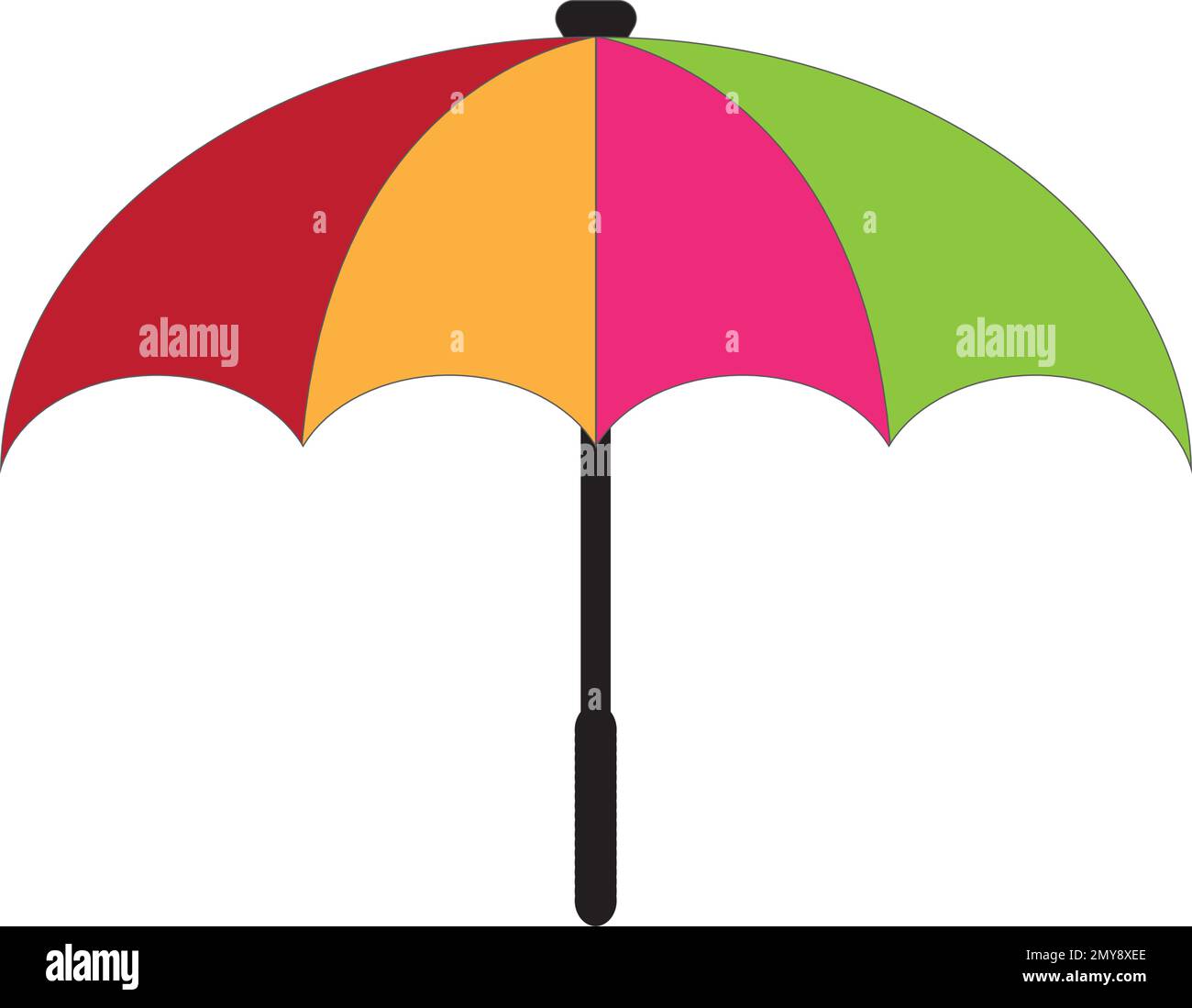 umbrella logo vector template design Stock Vector Image & Art - Alamy