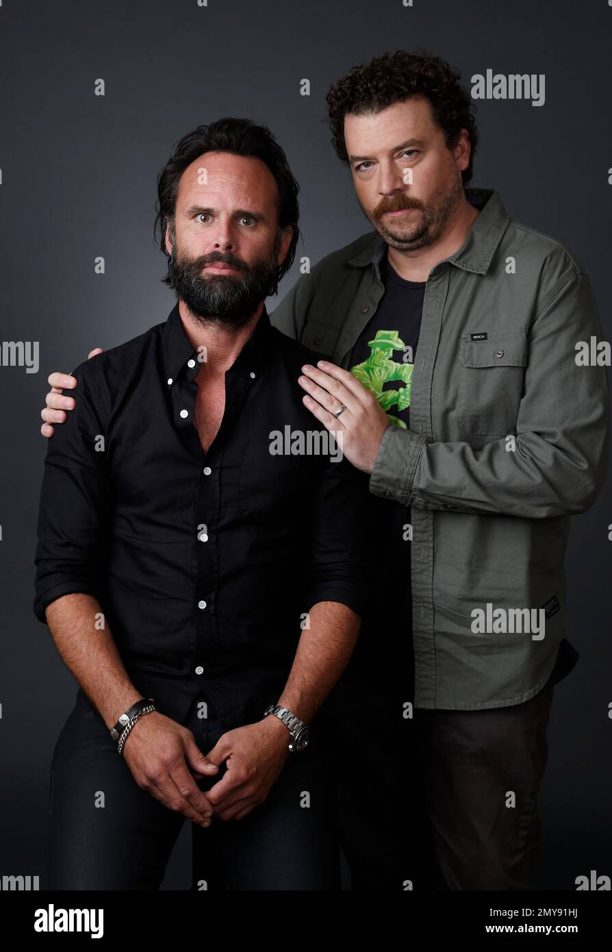 Walton Goggins, left, and Danny McBride, cast members in the HBO series