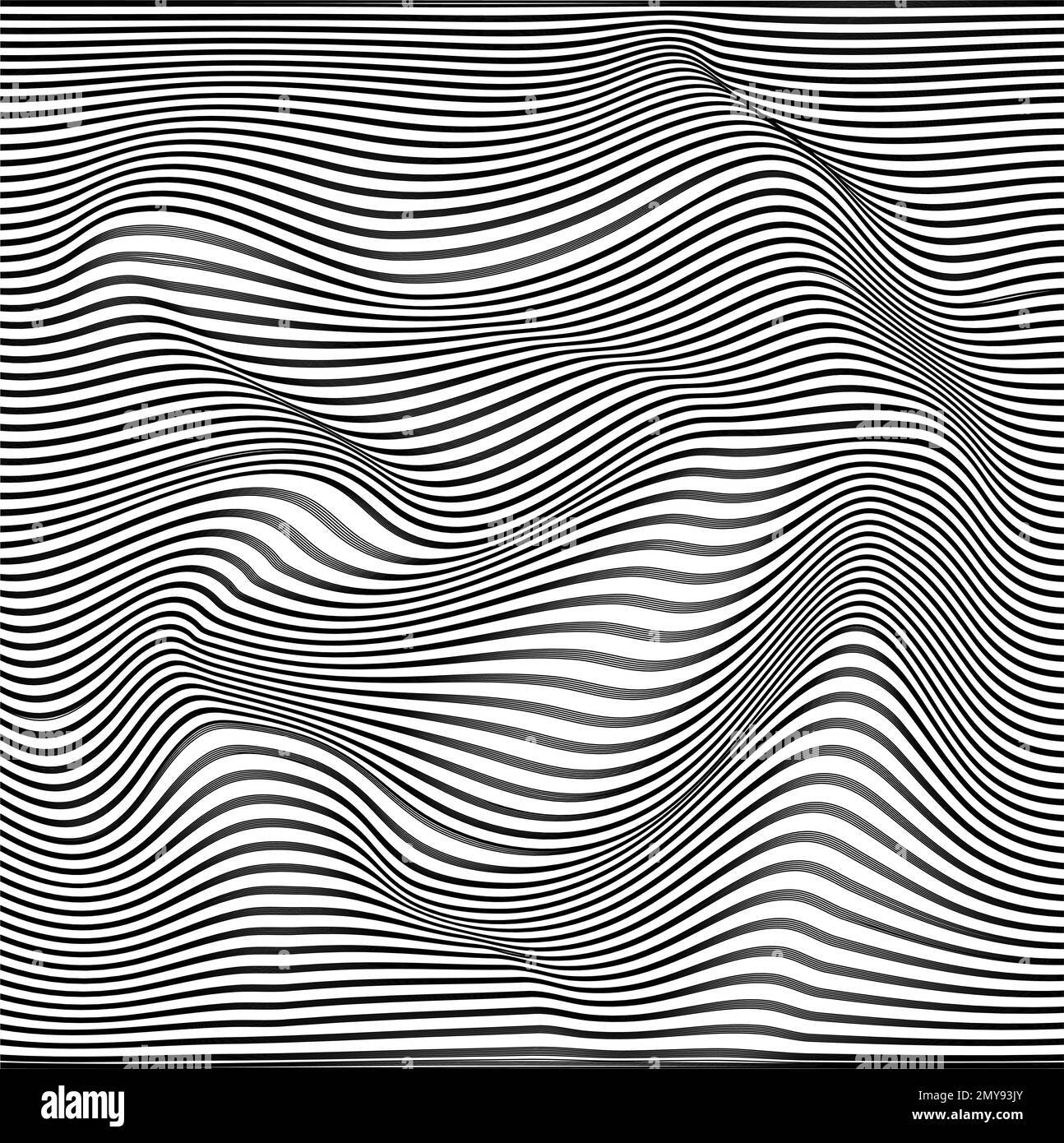 Abstract background with wave lines pattern. Vector. EPS 10 Stock ...