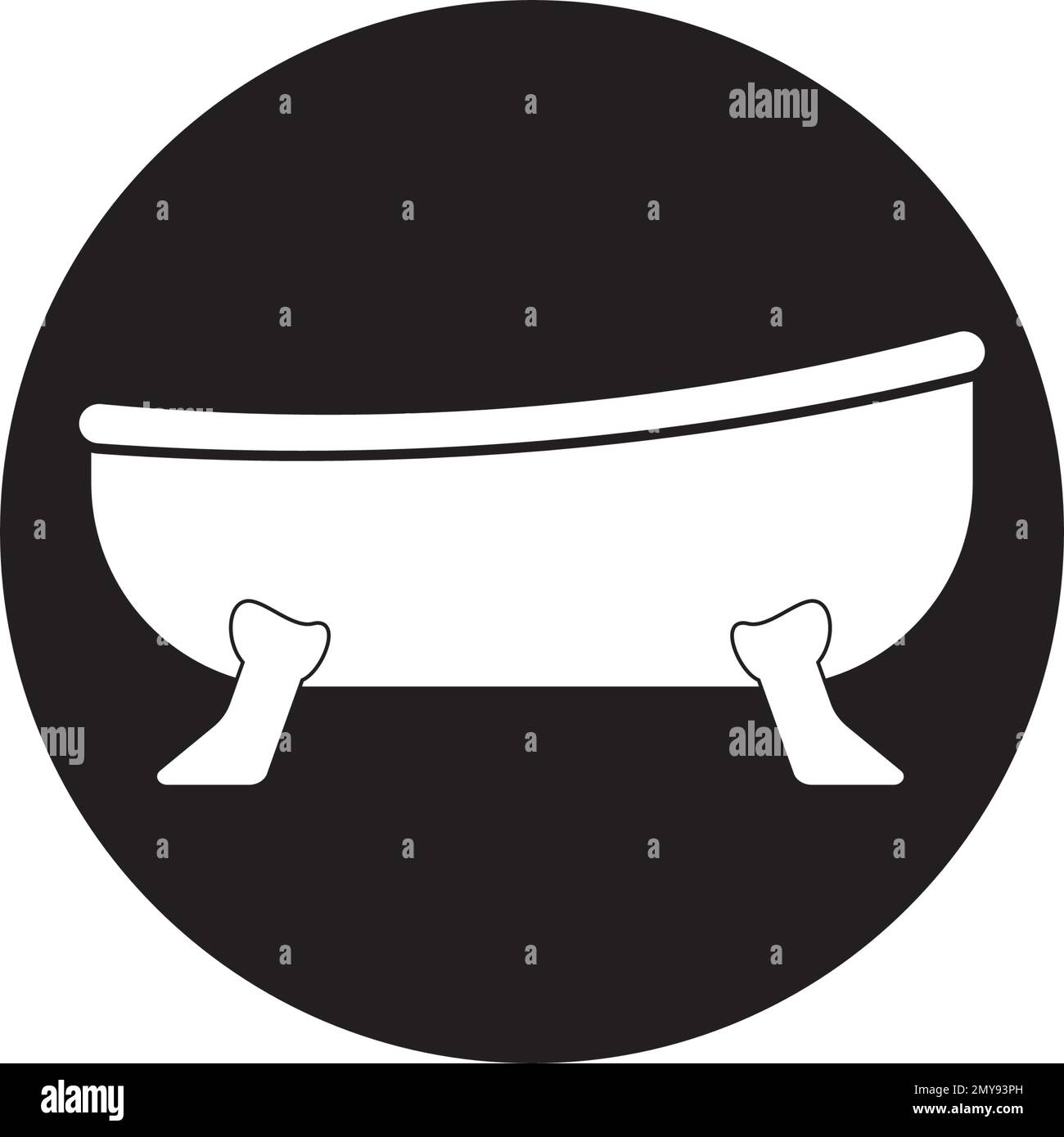 bathtub logo vector design illustration Stock Vector Image & Art - Alamy