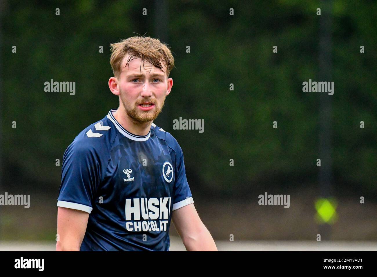 Swansea, Wales. 4 February 2023. Ernie Cheeseman of Millwall during the Professional Development League game between Swansea City Under 18 and Millwall Under 18 at the Swansea City Academy in Swansea, Wales, UK on 4 February 2023. Credit: Duncan Thomas/Majestic Media. Stock Photo