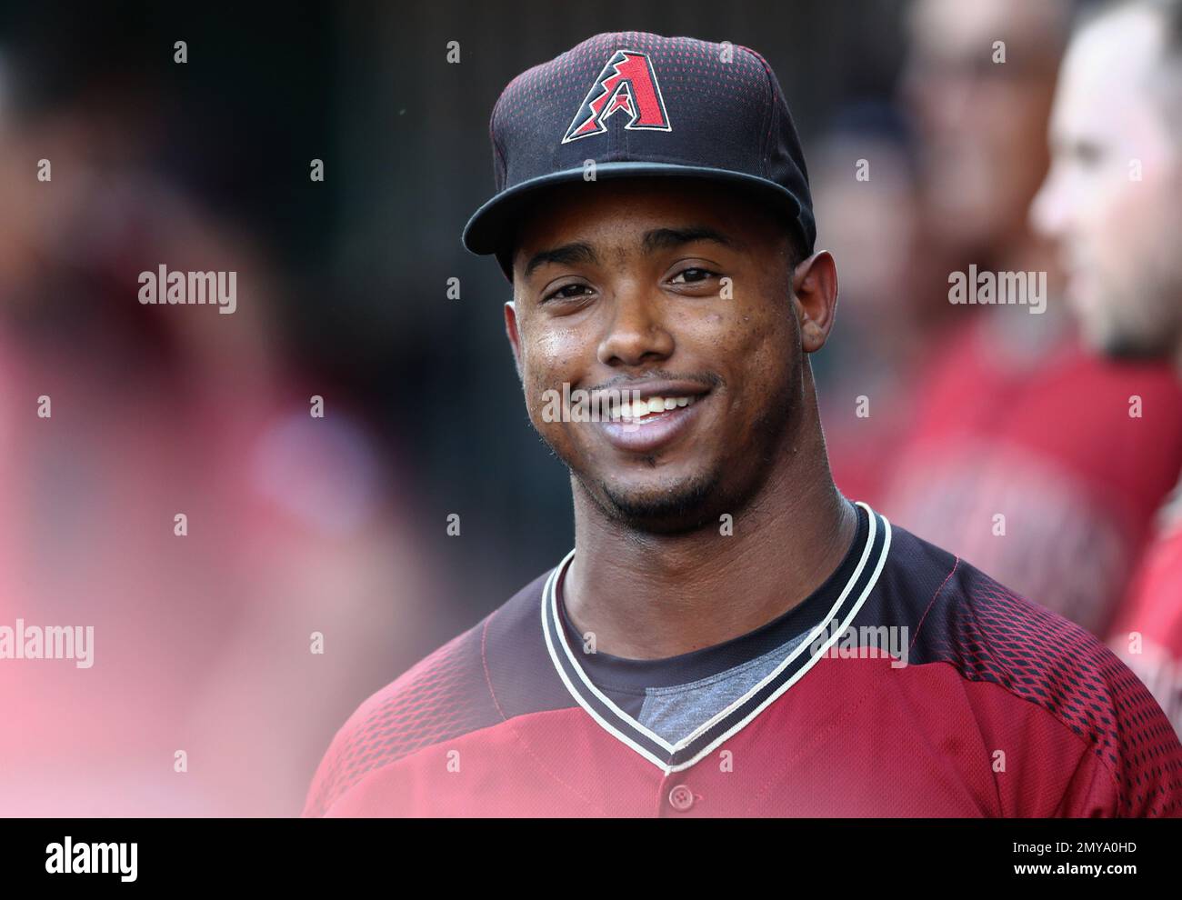 Arizona Diamondbacks second baseman Jean Segura during a baseball game ...