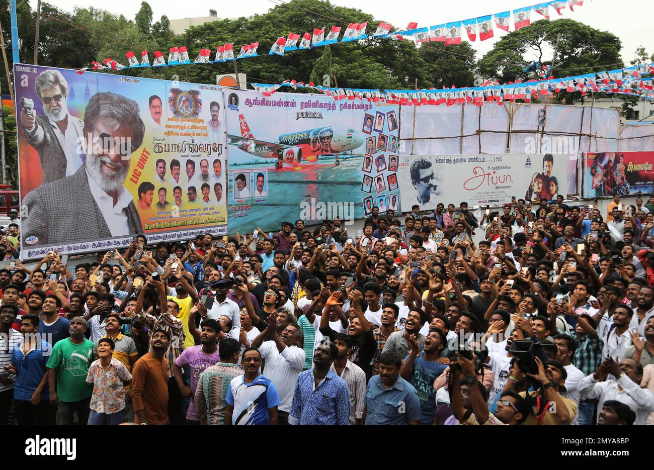 Rajinikanth fans online