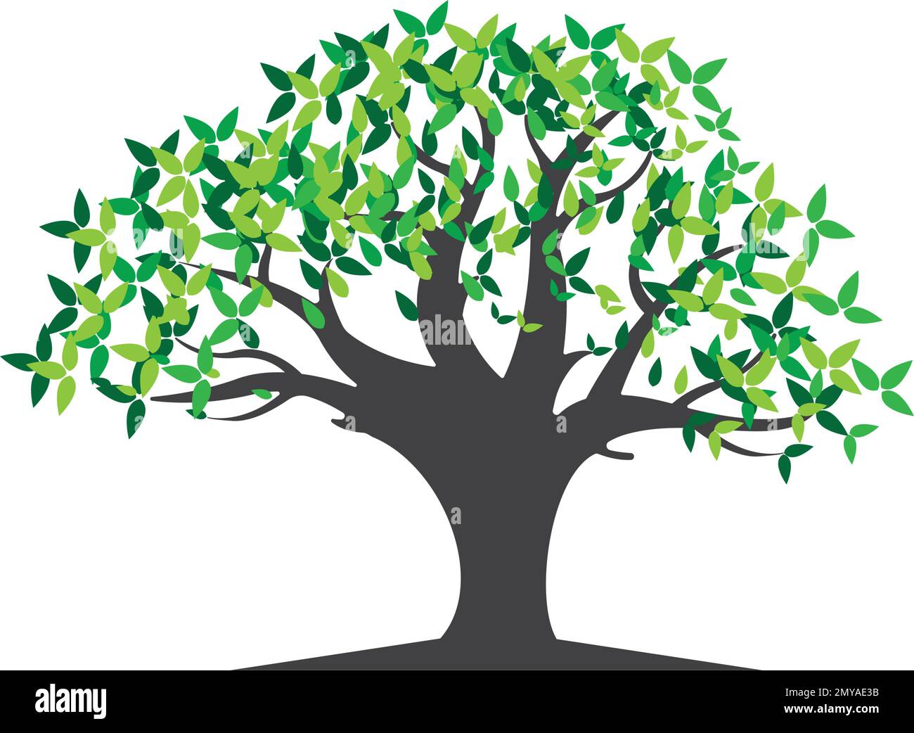 Root Of The Tree Logo Design Inspiration Stock Vector Image & Art - Alamy