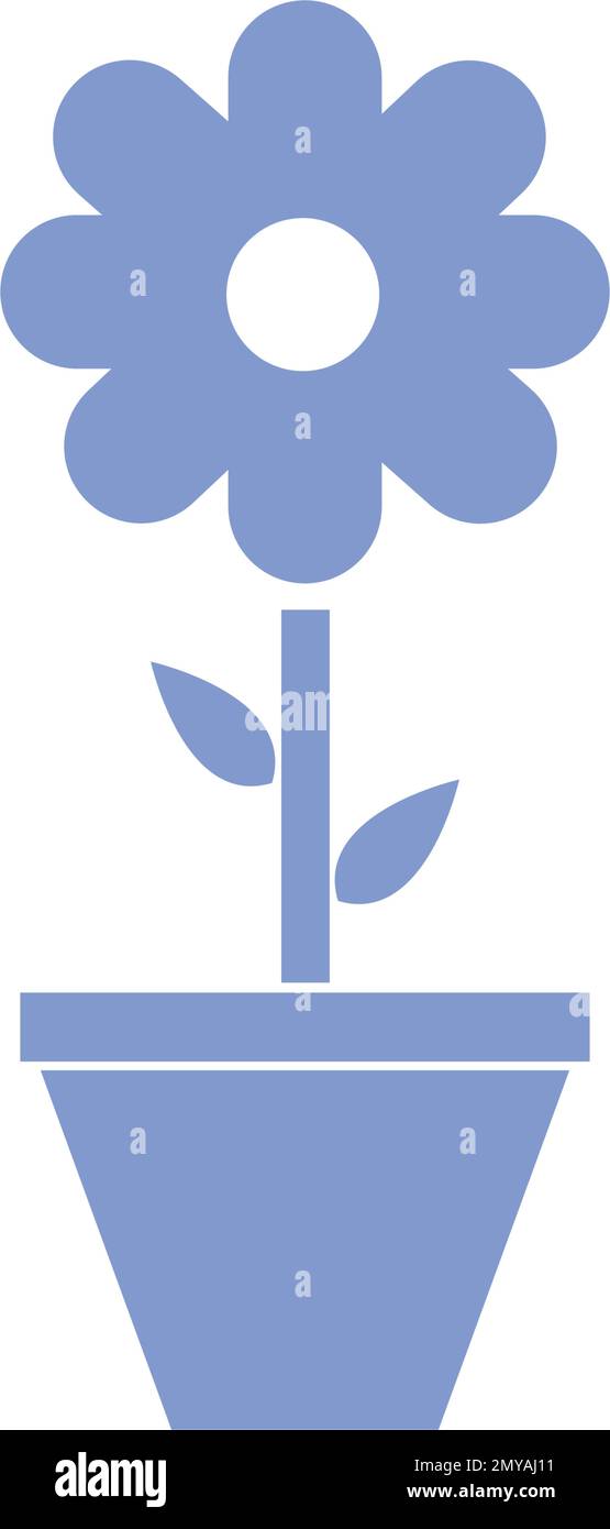 Flower vase logo vector illustration symbol design Stock Vector Image & Art Alamy