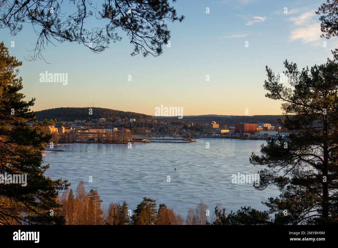 Town called Ludvika in Dalarna, Sweden Stock Photo