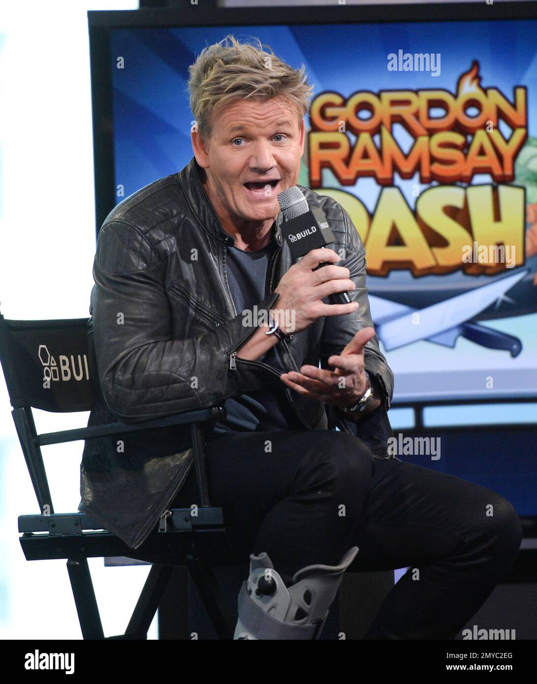 Chef Gordon Ramsayparticipates in AOL's BUILD Speaker Series to discuss ...
