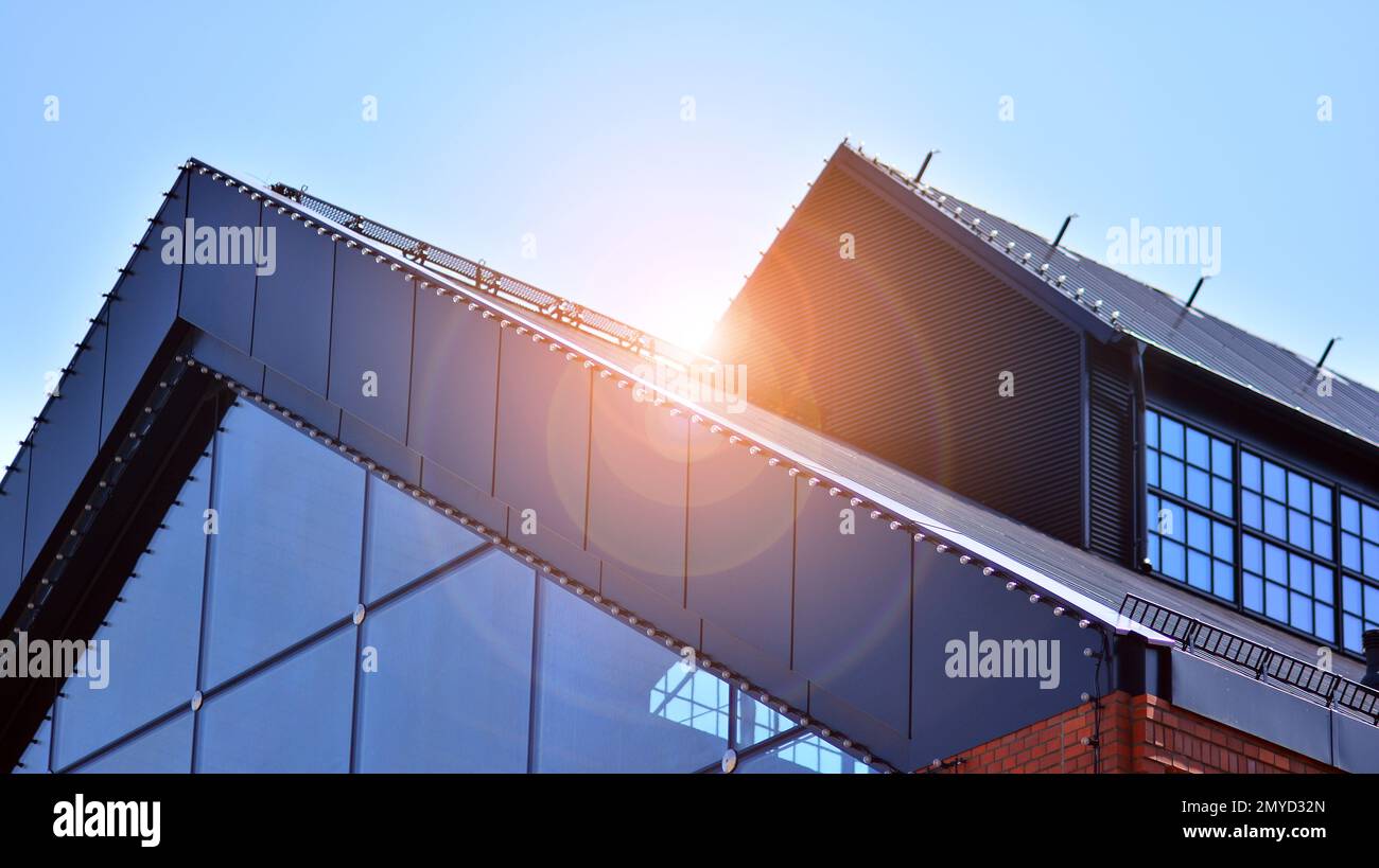 Modern facade composite panels hi-res stock photography and images - Alamy