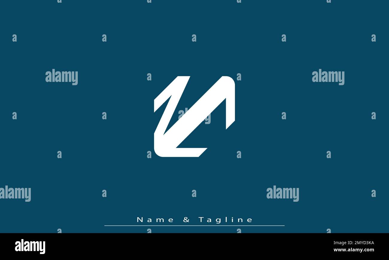 Alphabet letters Initials Monogram logo ZC , CZ Stock Vector