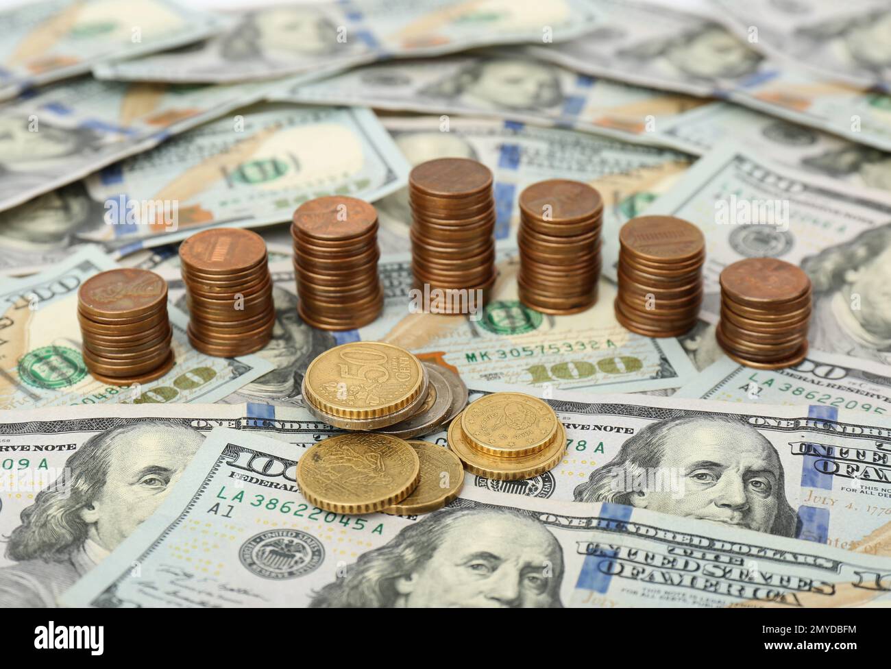 Banknotes stacks us dollars hi-res stock photography and images - Alamy
