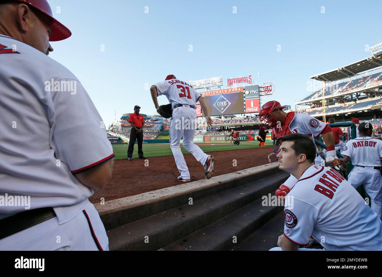 Twelve Innings. 20th Sep, 2018. Washington Nationals starting pitcher Max  Scherzer (31) works in the sixth inning against the New York Mets at  Nationals Park in Washington, DC on Thursday, September 20