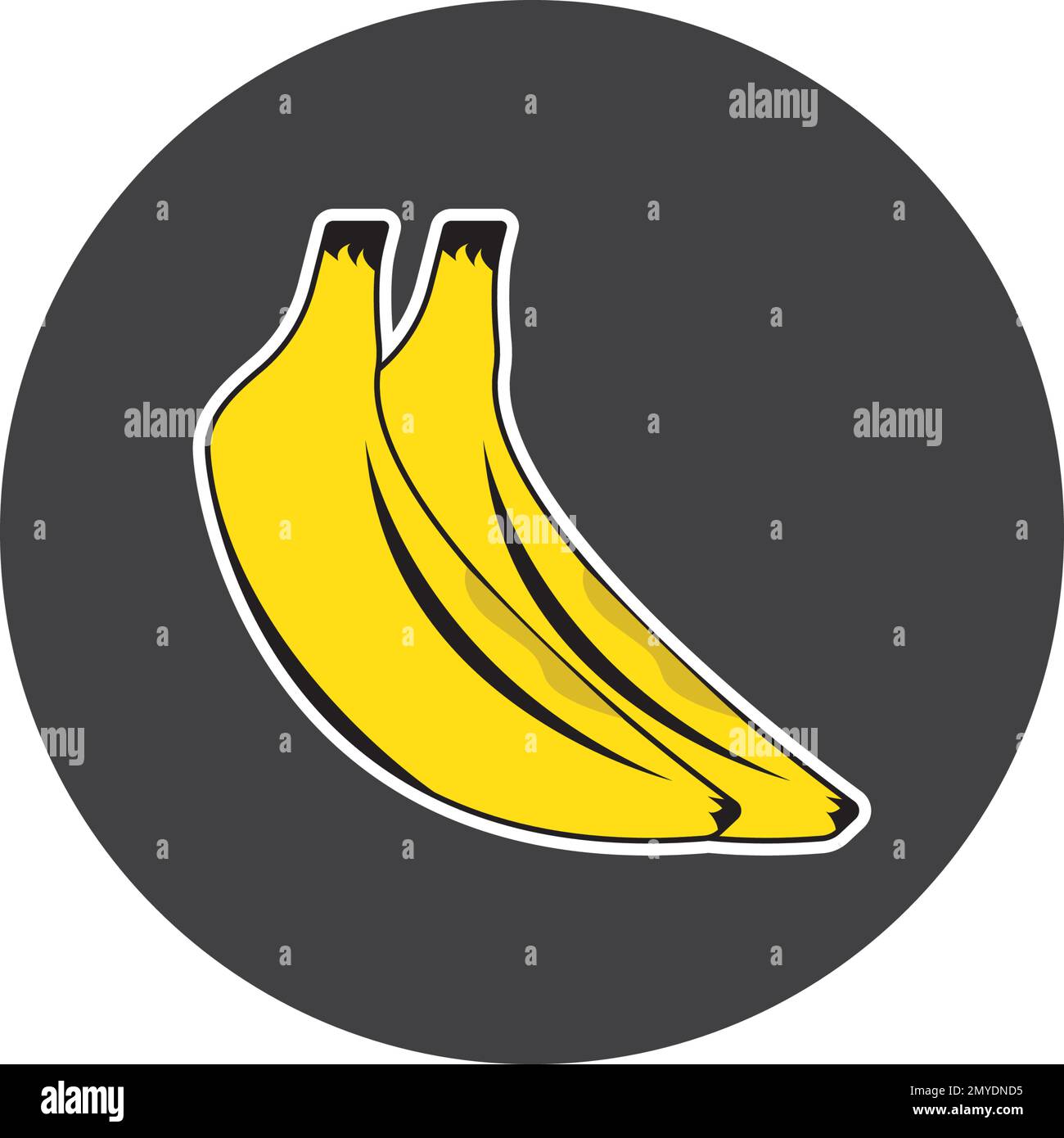 Banana logo vector template design Stock Vector Image & Art Alamy