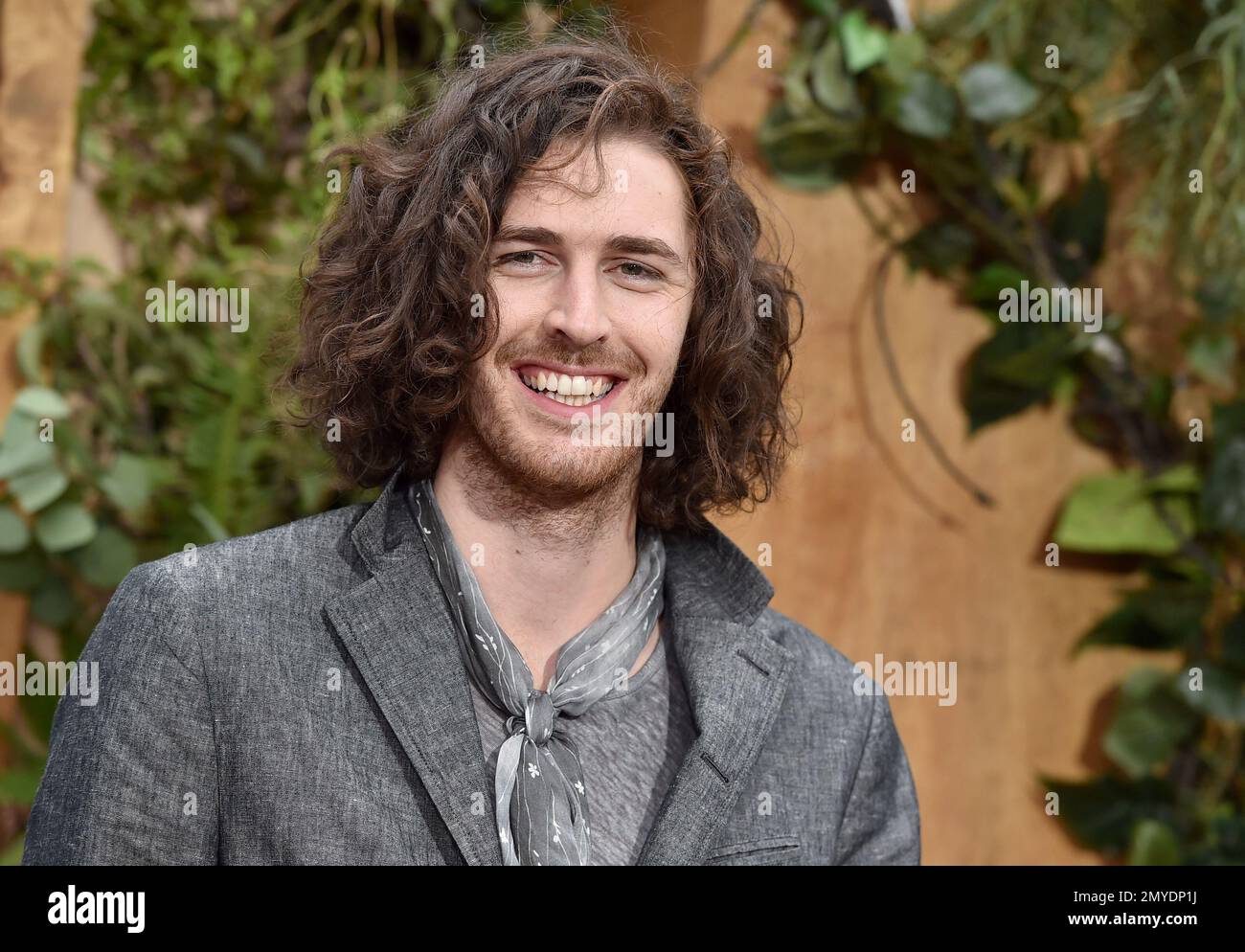 Hozier arrives at the Los Angeles premiere of 