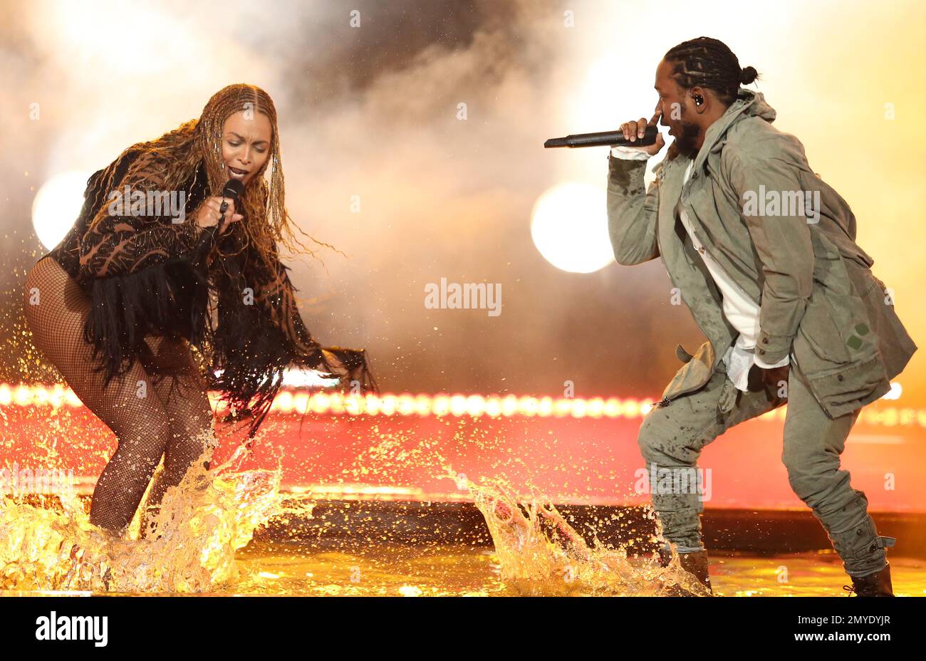 Beyonce and Kendrick Lamar Open 2016 BET Awards With Fiery