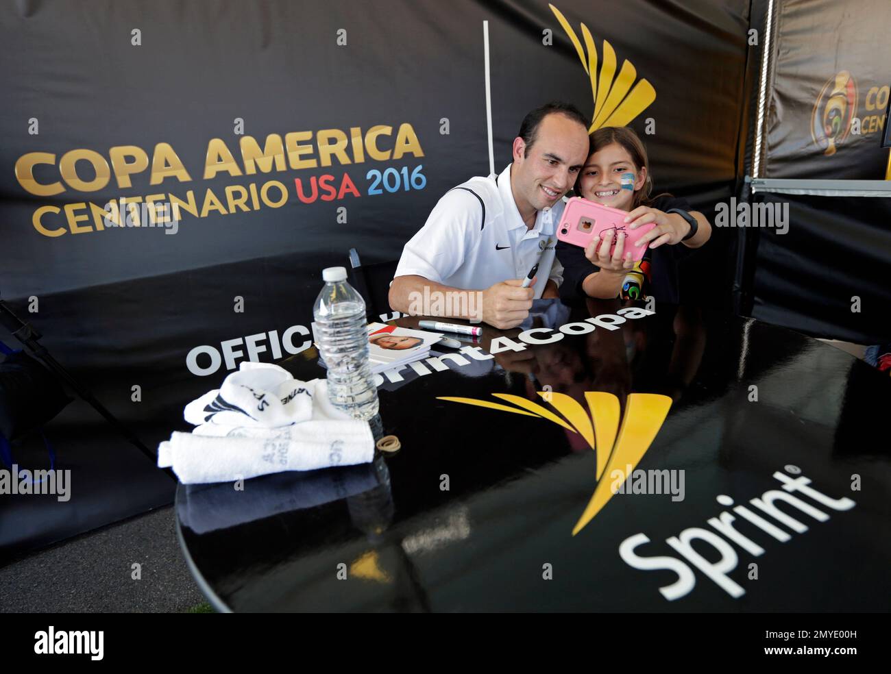 IMAGE DISTRIBUTED FOR SPRINT Landon Donovan, U.S. soccer legend and