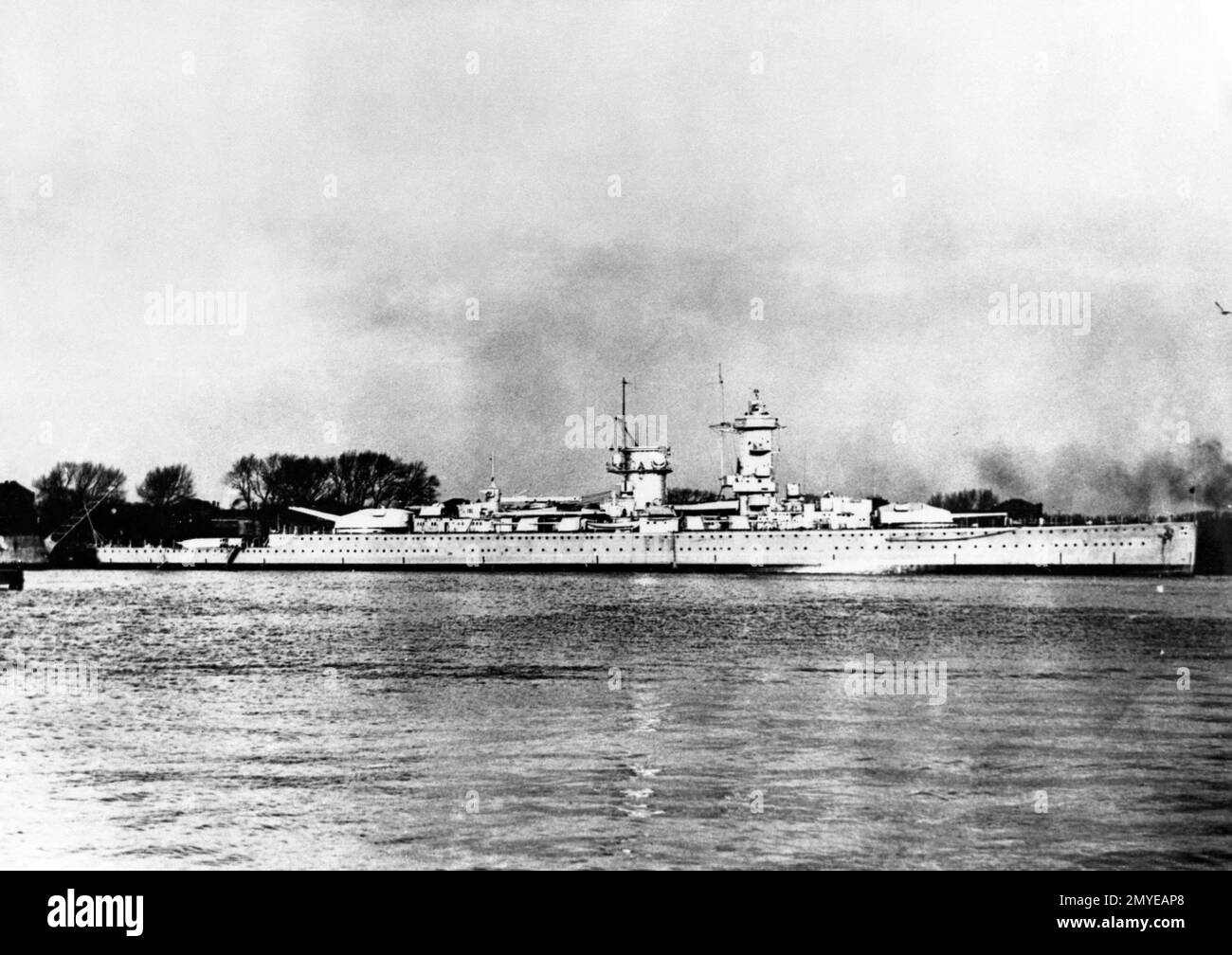 The third German ten thousand ton armoured battleship, nicknamed a