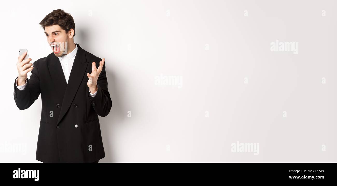 Portrait attractive mad outraged hi-res stock photography and images ...