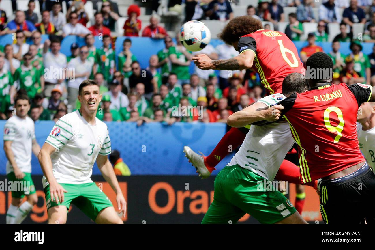 Belgium's top goal scorers' jerseys