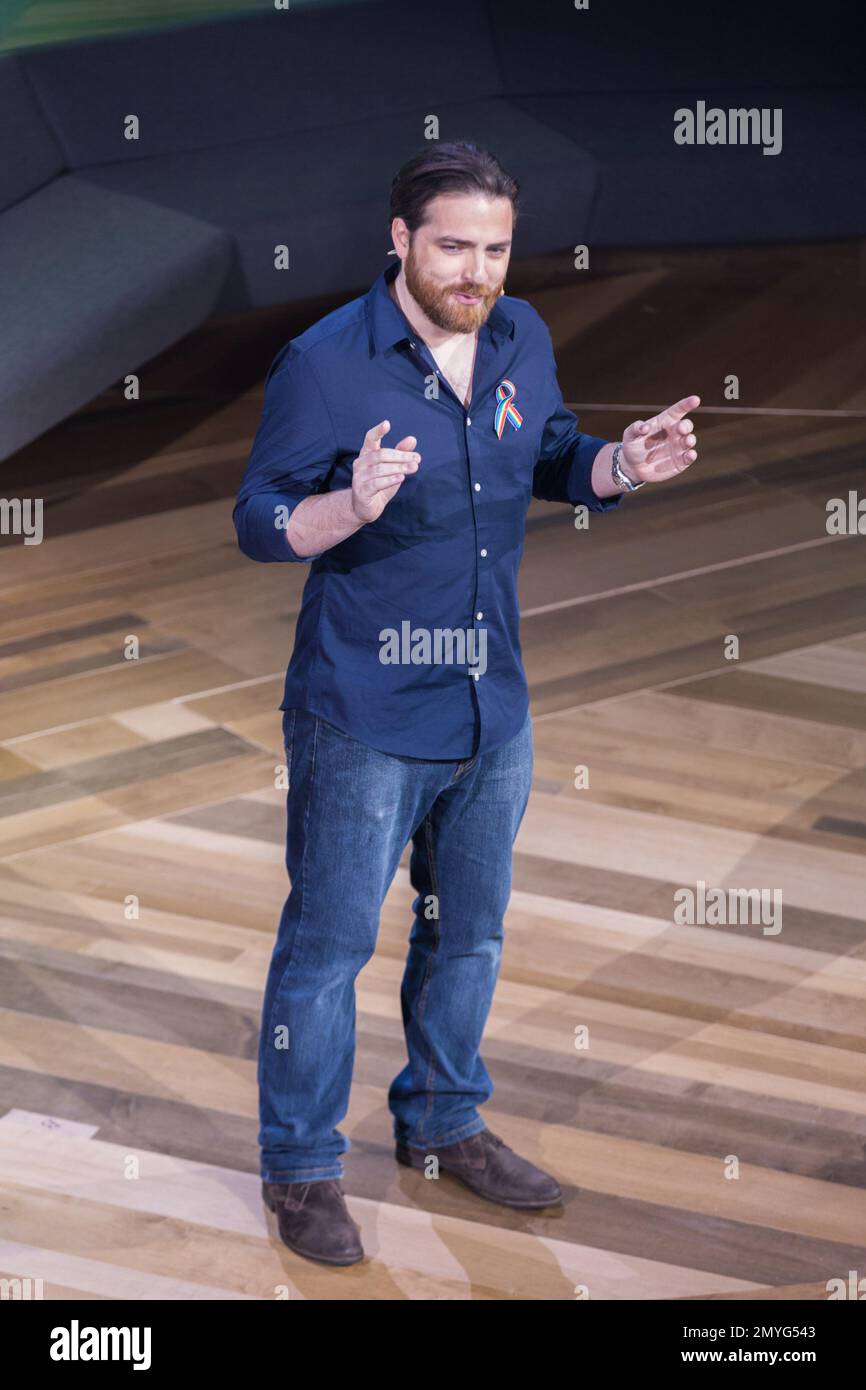 Dominic Butler speaks at the Ubisoft At E3 2016 Press Conference at the ...