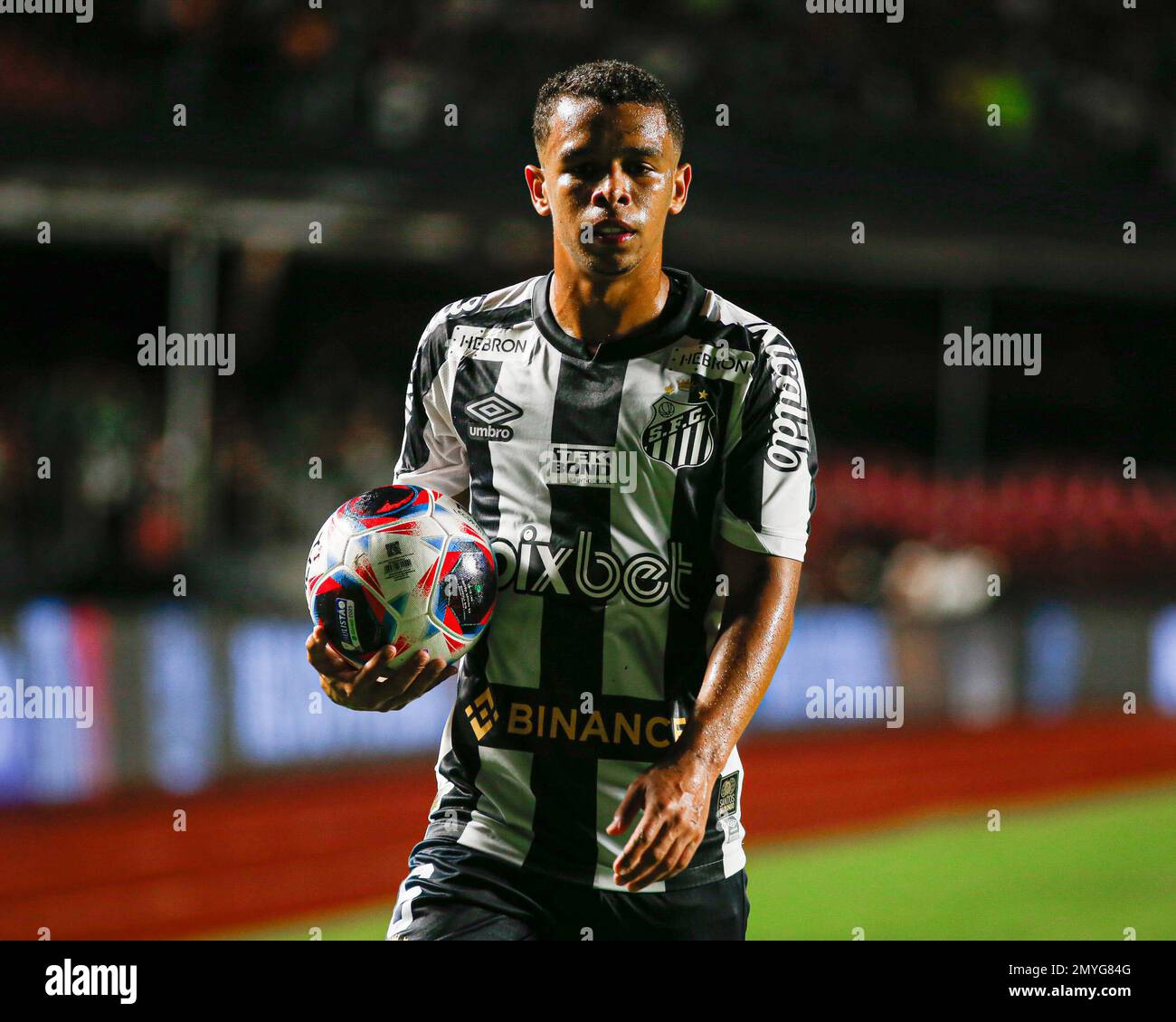 SÃO PAULO, SP - 04.02.2023: PALMEIRAS X SANTOS - Sandry in the match  between Palmeiras X Santos, valid for the 6th round of the Campeonato  Paulista de Futebol, Série A, 2023, held