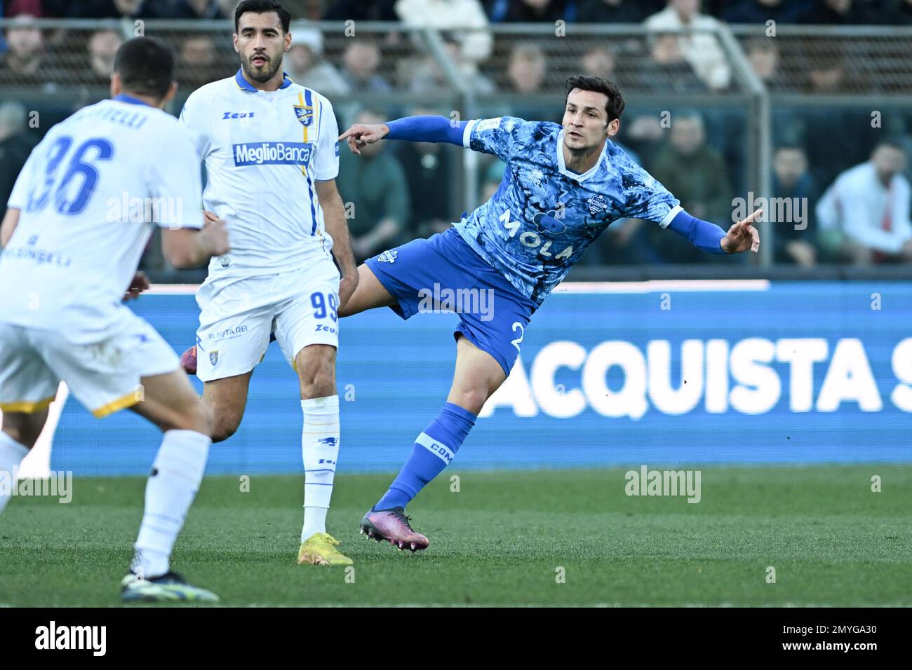 Leonardo Mancuso Calcio Como during the Italian Serie B football match