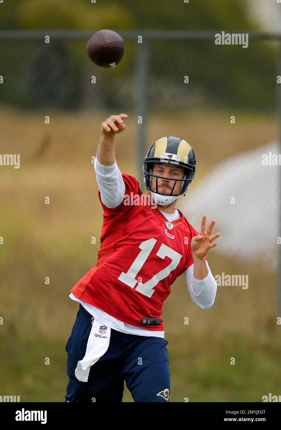 Keenum rams 2024 jersey