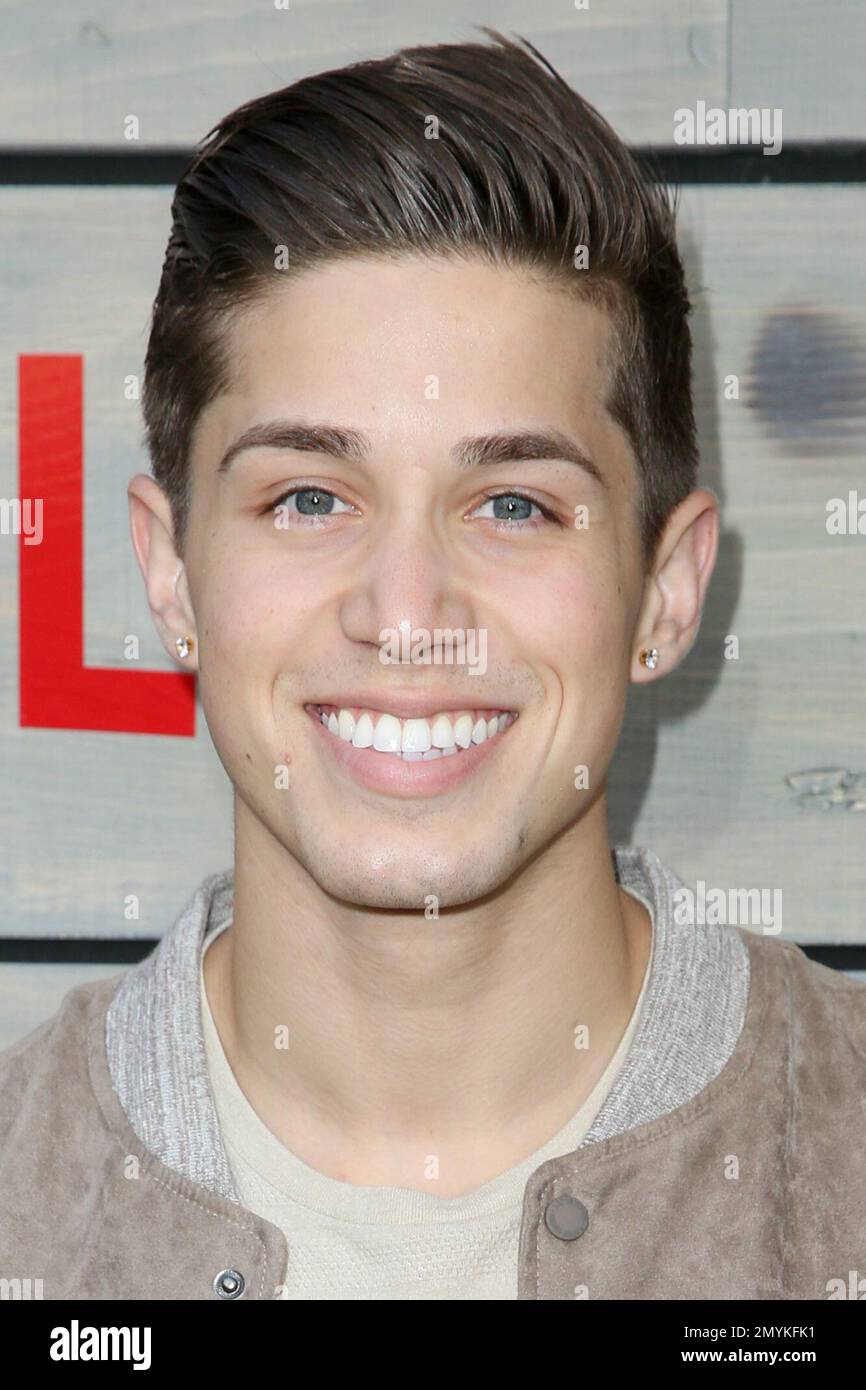 Brandon Larracuente arrives at the Premiere of "Bloodline" Season Two