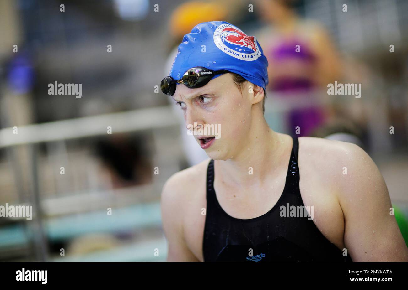 FILE - In This May 14, 2016, File Photo, Katie Ledecky Gets Out Of The ...