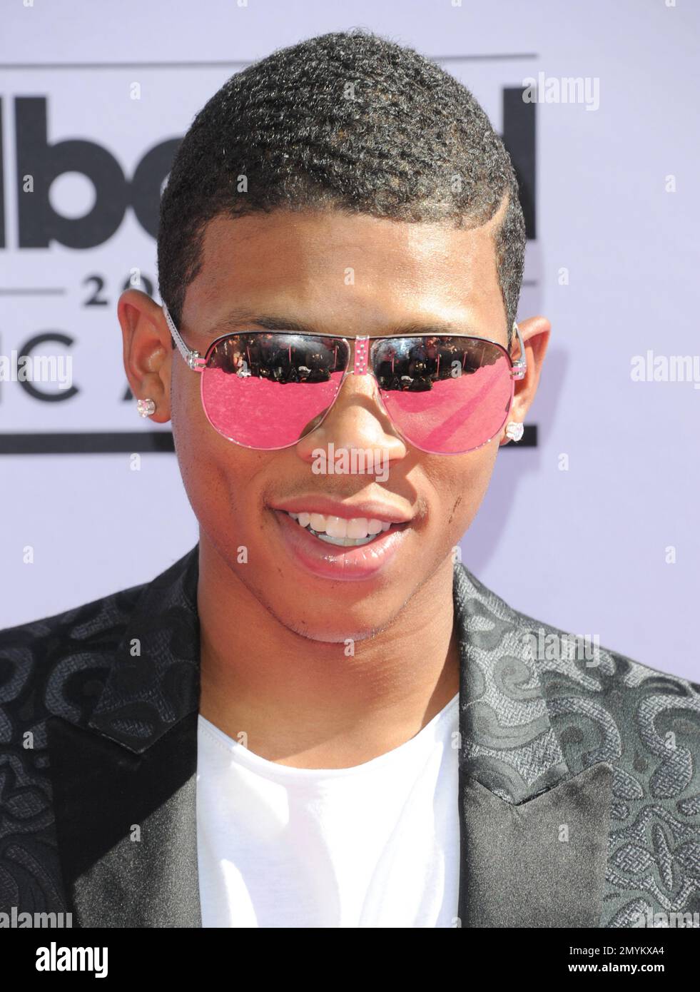 Bryshere Y. Gray arrives at the Billboard Music Awards at the T Mobile