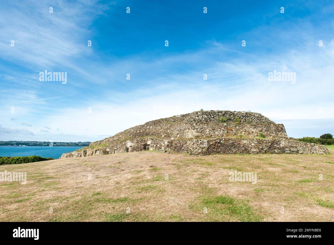 Archaeology Large Cairn Neolithic Megalithic Site Cairn De Barnenez Archaeology Large Cairn Neolithic Megalithic Site Cairn De Barnenez
