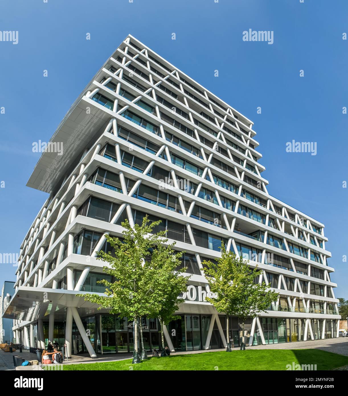 Corporate Headquarters, 50hertz Transmission, Heidestraße, Mitte, Berlin, Germany, Europe Stock Photo