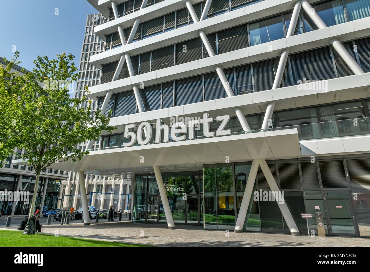 Corporate Headquarters, 50hertz Transmission, Heidestraße, Mitte, Berlin, Germany, Europe Stock Photo