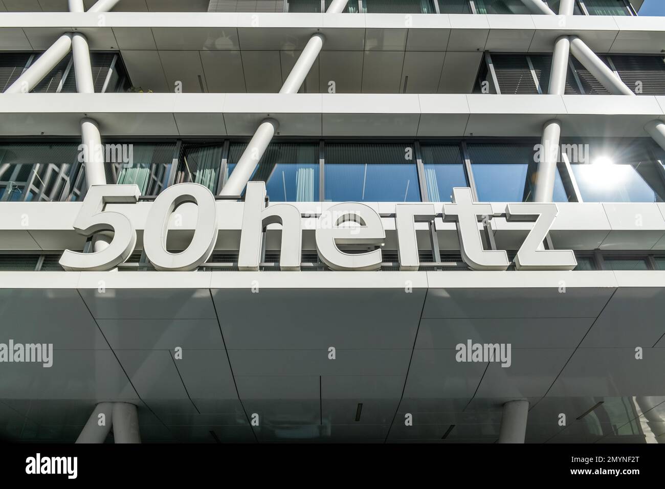 Corporate Headquarters, 50hertz Transmission, Heidestraße, Mitte, Berlin, Germany, Europe Stock Photo