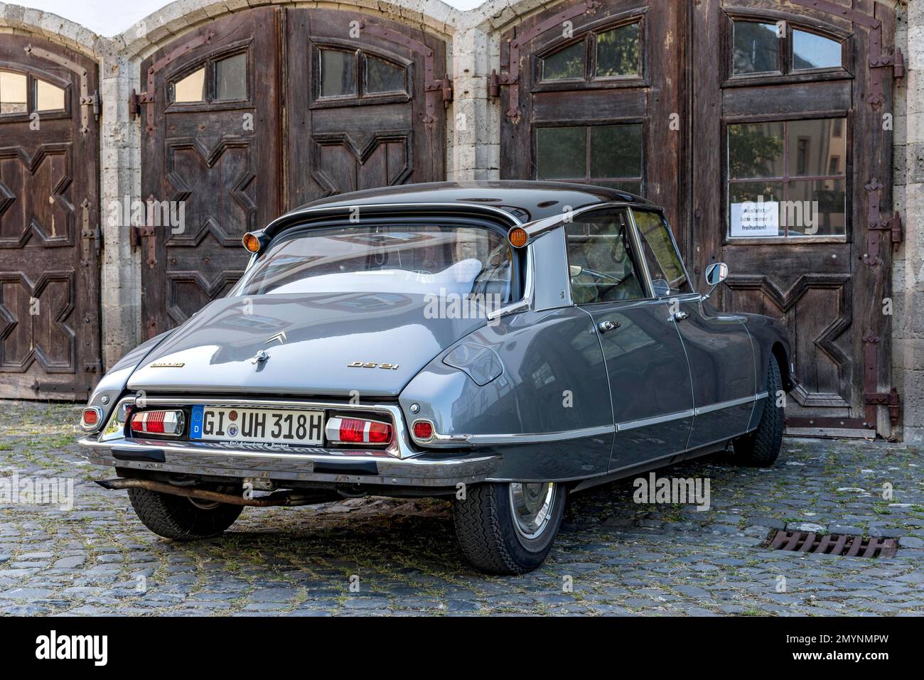 Vintage Citroën DS 21 Pallas Limousine, rear, year of manufacture from 1965, Germany, Europe Stock Photo