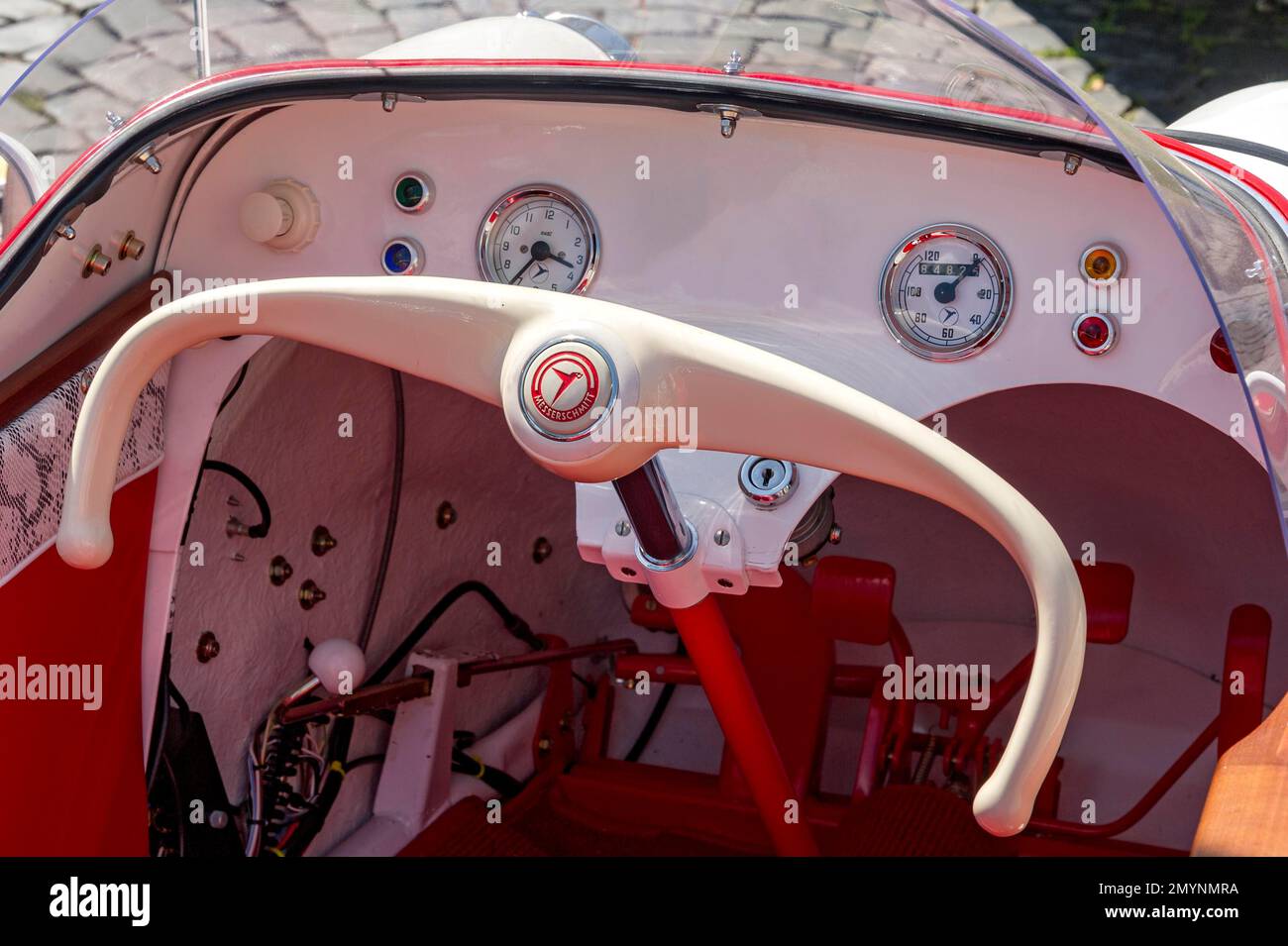 Vintage Messerschmitt cabin scooter KR 200, year of manufacture 1955 to