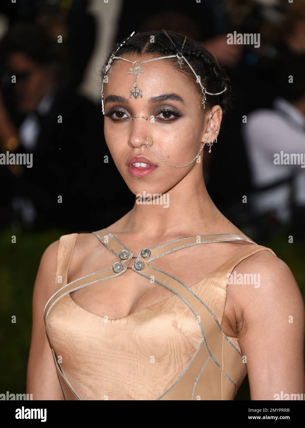 FKA Twigs arrives at The Metropolitan Museum of Art Costume Institute