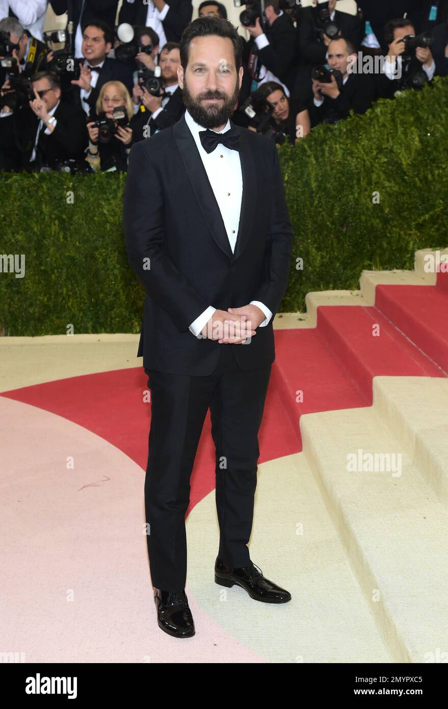 Paul Rudd arrives at The Metropolitan Museum of Art Costume Institute ...