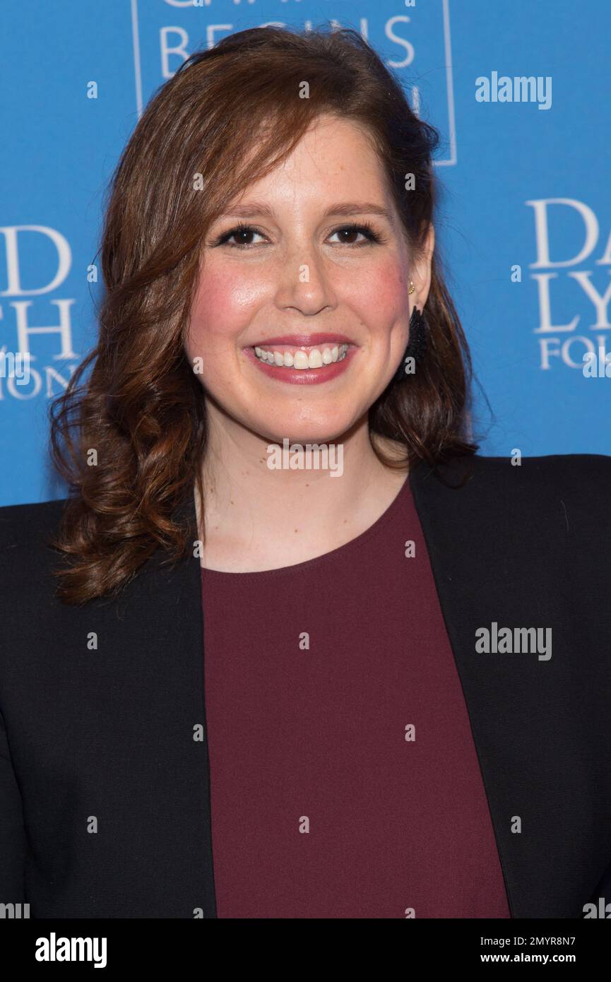 Actress Vanessa Bayer attends a David Lynch Foundation Benefit for