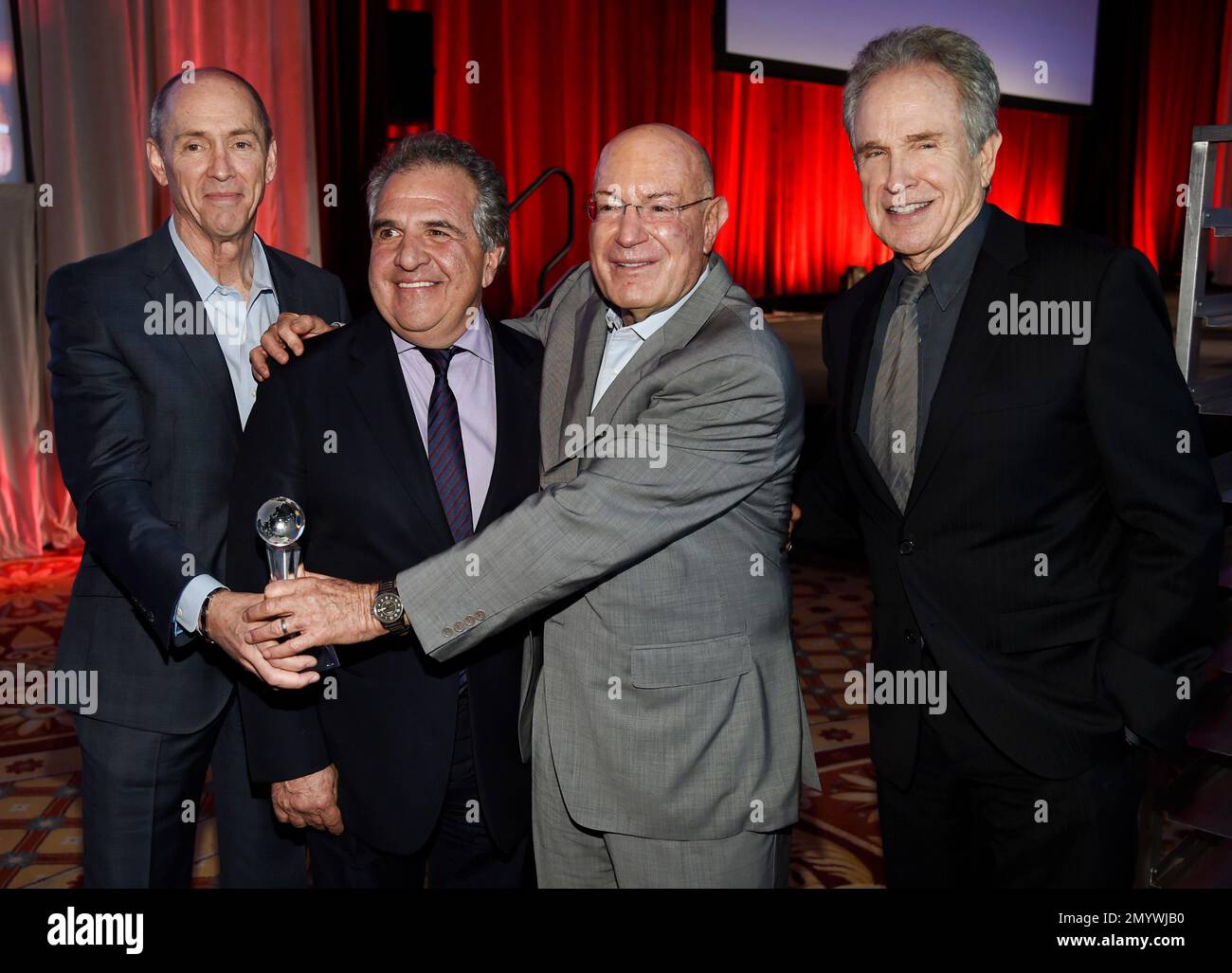 Producer Arnon Milchan, second from right, recipient of the "Legend of