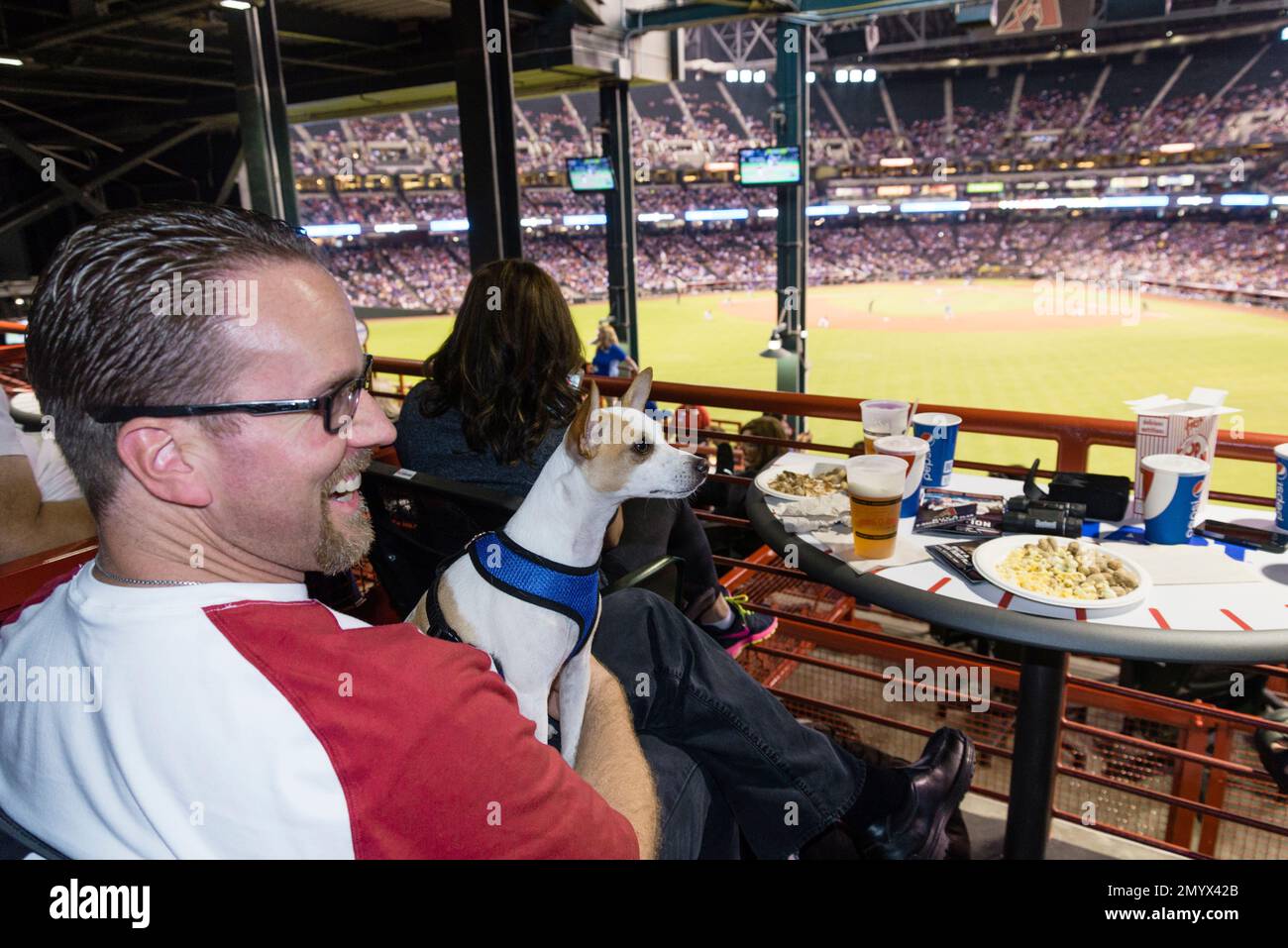 IMAGE DISTRIBUTED FOR PETSMART - The Dog Days of Summer debuts on the  PetSmart Patio on Sunday, April 10, 2016 at Chase Field in Phoenix, Ariz.  The PetSmart Patio features 30 “Doggie