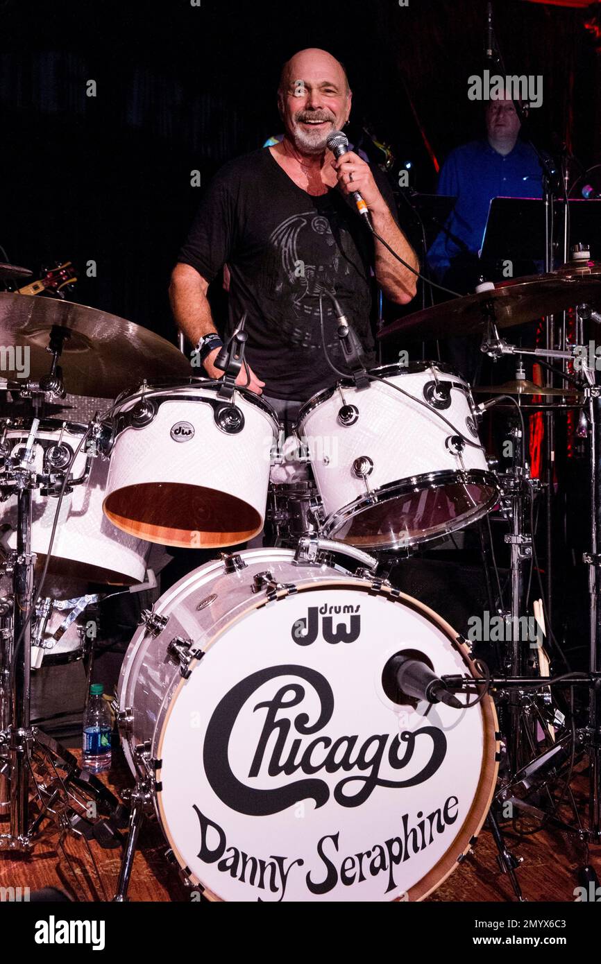 Danny Seraphine is seen at Danny Seraphine and His East-Coast All-Stars